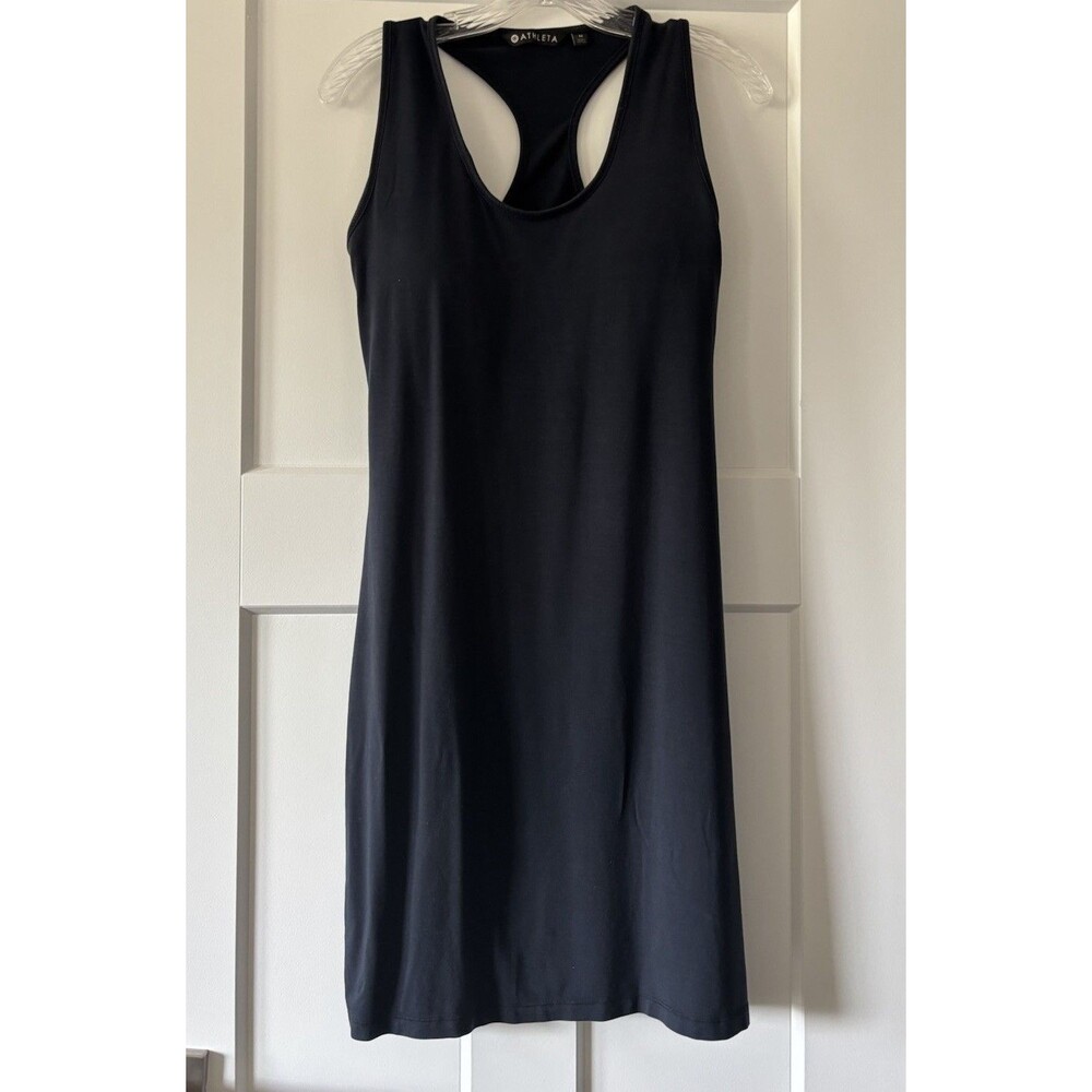 Athleta Rafina Racerback Tennis Dress Women’s M Blue Athleisure Activewear